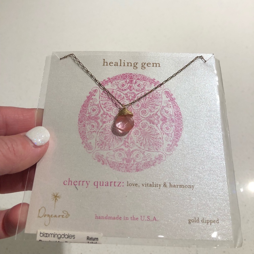 Dogeared Healing Gem Necklace